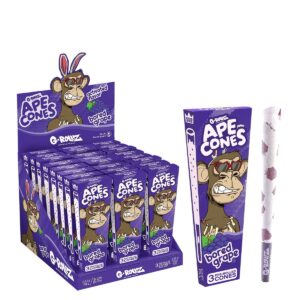 G-Rollz | Ape Cones "Bored Grape" - 3 Pop Cones