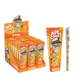 G-Rollz | Ape Cones "Orange-utan" - 3 Pop Cones