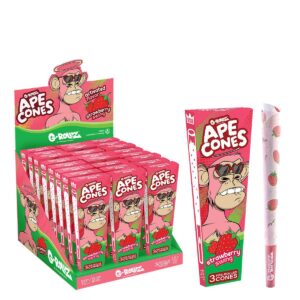 G-Rollz | Ape Cones "Strawberry Swing" - 3 Pop Cones